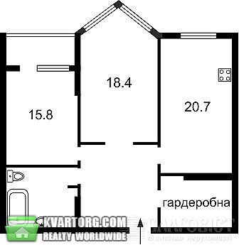 Sell 2-room apartment. Киев,  Саперно-Слободская — photo 2