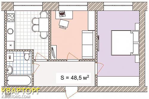Sell 1-room apartment. Днепропетровск, Героев Сталинграда — photo 3