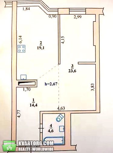 Sell 2-room apartment. Киев,  Гетьмана — photo 6