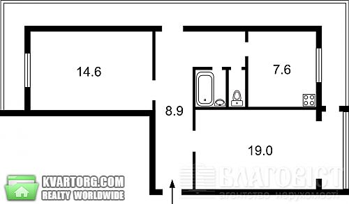 Sell 2-room apartment. Киев, Челябинская — photo 2