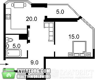 Sell 1-room apartment. Киев,  Пчелки — photo 3
