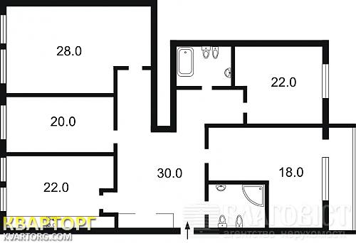 Sell 4-room apartment. Киев,  Мирного Панаса — photo 2