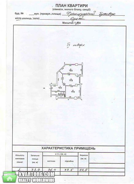 Sell 2-room apartment. Одесса, Французский б-р — photo 5