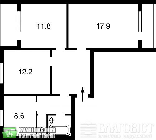 Sell 3-room apartment. Киев, Ревуцкого — photo 2