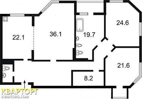 Sell 3-room apartment. Киев, Краснова — photo 2