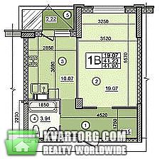 Sell 1-room apartment. Киев,  40-летия Октября просп — photo 3