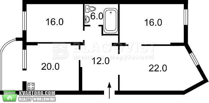 Sell 3-room apartment. Киев,  Науки пр — photo 2