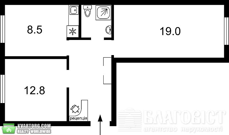 Sell 2-room apartment. Киев,  Кудри — photo 2