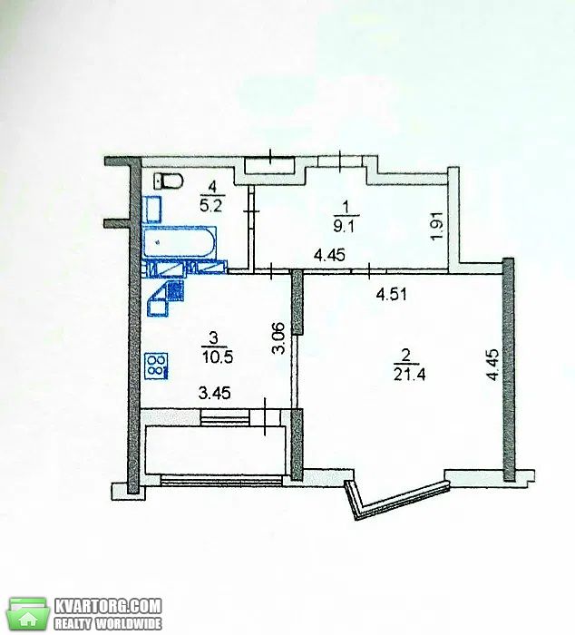 Sell 1-room apartment. Киев,  Драгоманова — photo 9