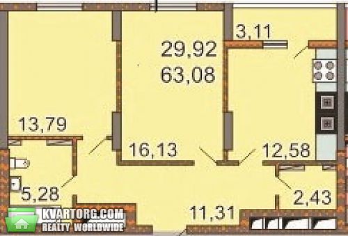 Sell 2-room apartment. Киев, Черновола — photo 1