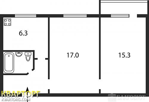 Sell 2-room apartment. Киев,  Леси Украинки бул — photo 2