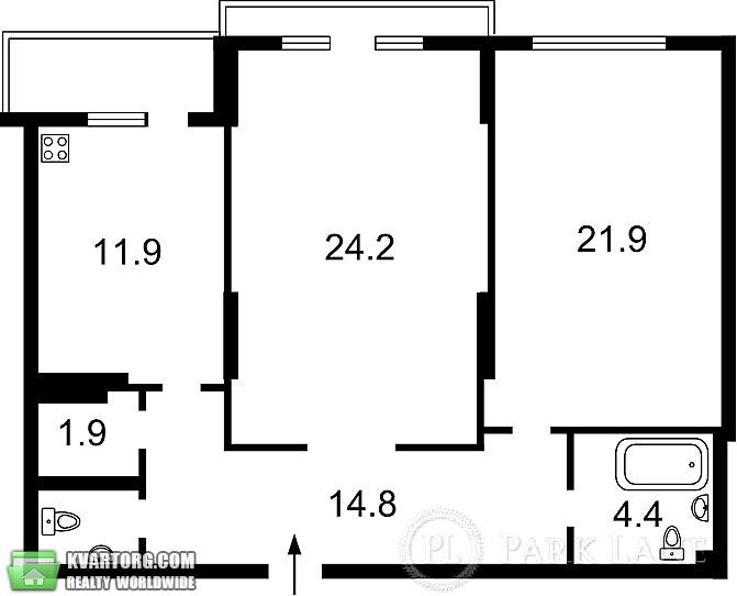 Sell 2-room apartment. Киев,  Навои пр — photo 7