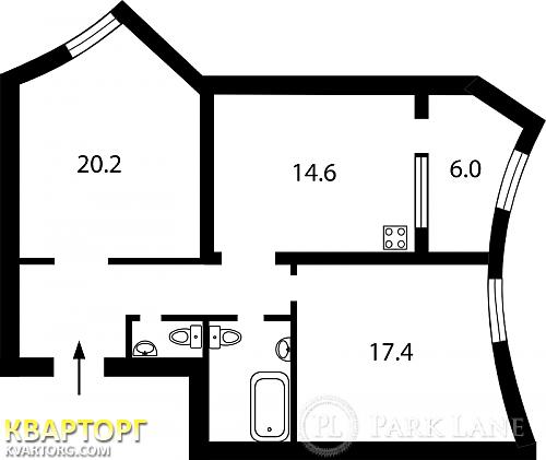 Sell 2-room apartment. Киев,  Героев Сталинграда пр — photo 3