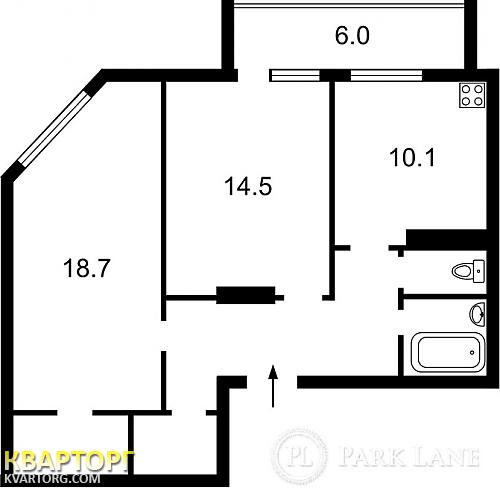 Sell 2-room apartment. Киев, Смелянская, — photo 2