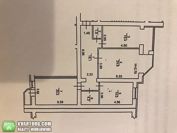 Sell 3-room apartment. Киев,  Ломоносова — photo 6