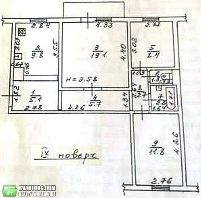 Sell 3-room apartment. Одесса, Королева — photo 8