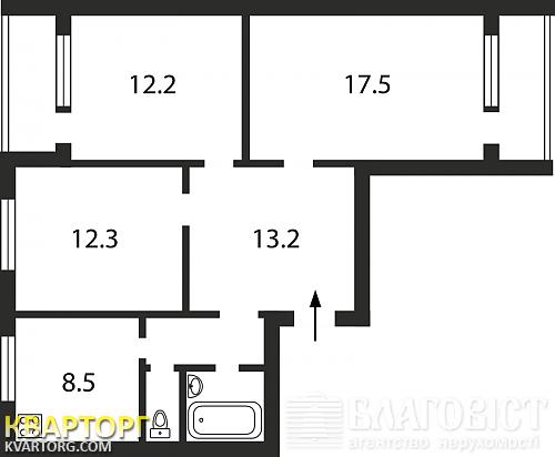 Sell 3-room apartment. Киев, Героев Днепра — photo 7