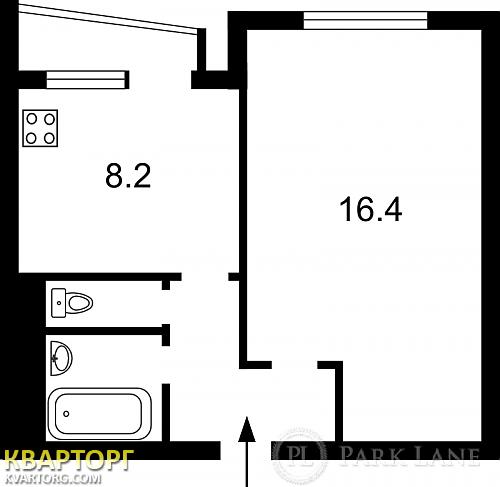 Sell 1-room apartment. Киев,  Челябинская — photo 2