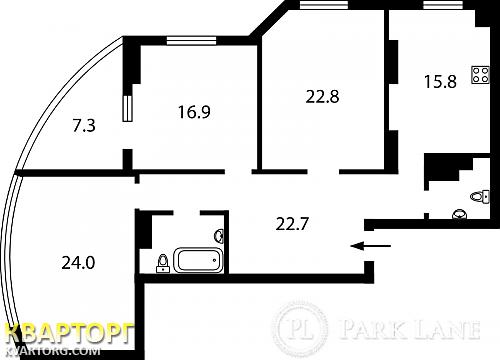 Sell 3-room apartment. Киев,  Мишуги — photo 2