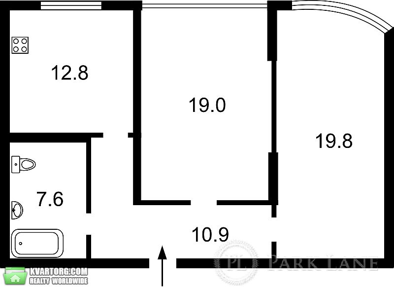 Sell 2-room apartment. Киев,  Ахматовой — photo 2
