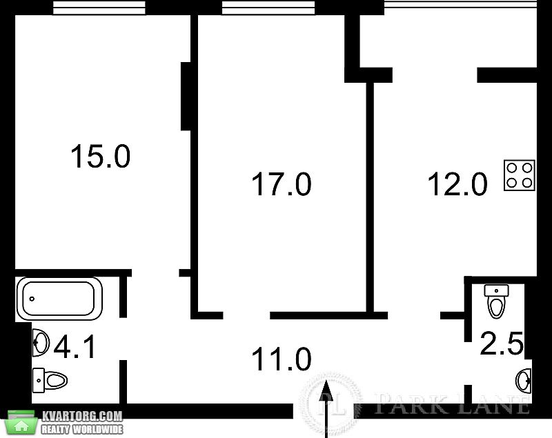 Sell 2-room apartment. Киев,  Невская — photo 2