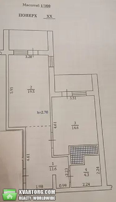 Sell 1-room apartment. Киев,  Герцена — photo 3
