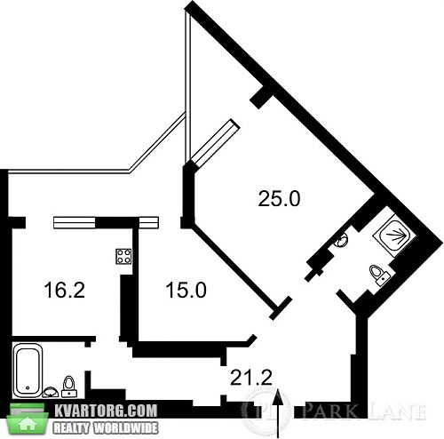 Sell 2-room apartment. Киев, Щорса — photo 4