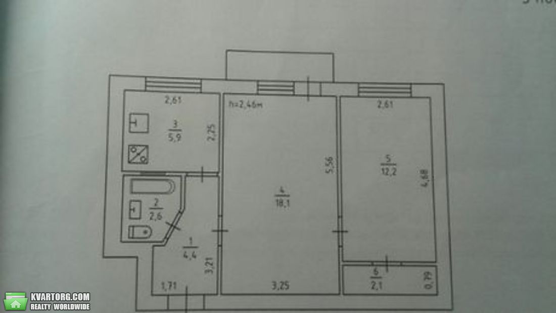 Sell 2-room apartment. Киев,  Ломоносова — photo 5