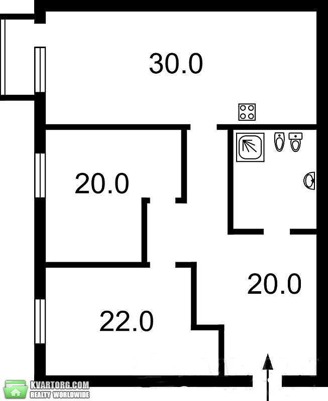 Rent out 3-room apartment. Киев,  Жилянская — photo 10