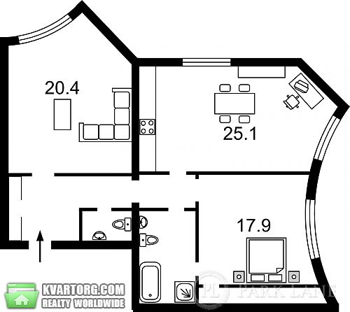 Sell 2-room apartment. Киев, Героев Сталинграда пр — photo 6