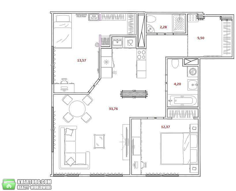 Sell 2-room apartment. Киев,  Правды пр — photo 2