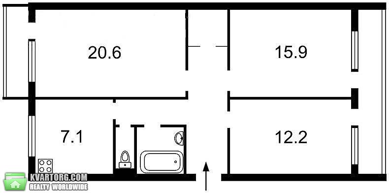 Sell 3-room apartment. Киев,  Гордиенко пер — photo 6