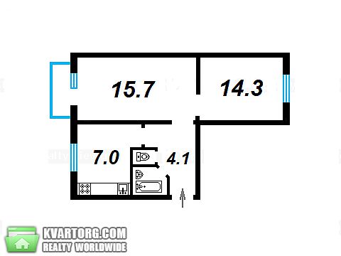 Sell 2-room apartment. Киев, Щербакова — photo 8