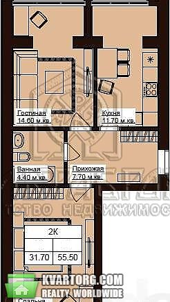 Sell 2-room apartment. Киев, Большая Окружная — photo 4