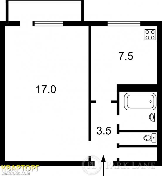 Sell 1-room apartment. Киев,  Малиновского — photo 2