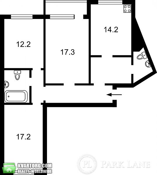 Sell 3-room apartment. Киев,  Григоренко пр — photo 2