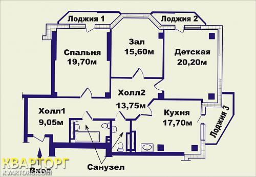 Sell 3-room apartment. Одесса, Маршала Малиновского — photo 5