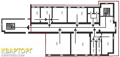 Rent out office. Киев,  Предславинская — photo 4