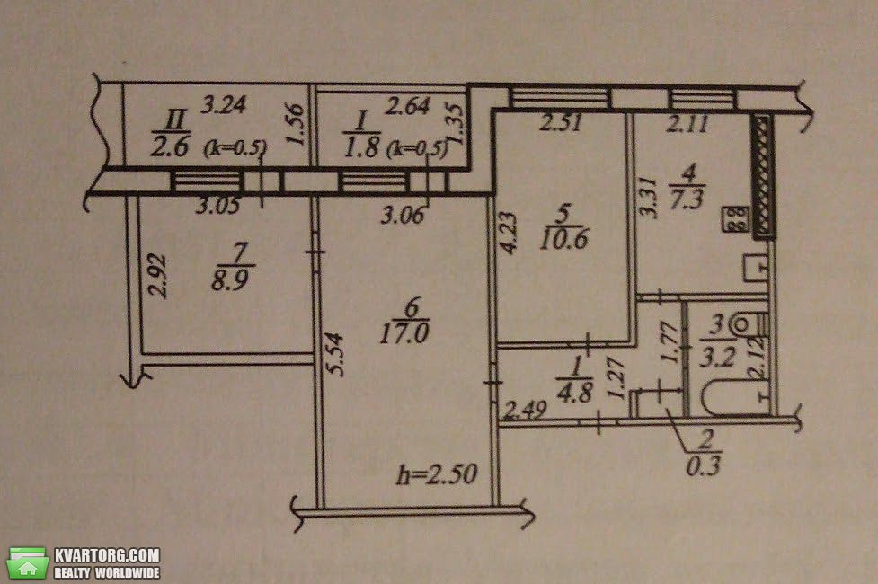 Sell 3-room apartment. Днепропетровск, Софи Ковалевской — photo 1