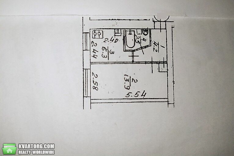 Sell 1-room apartment. Киев,  Алма-Атинская — photo 4