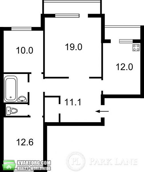 Sell 3-room apartment. Киев, пулюя — photo 1
