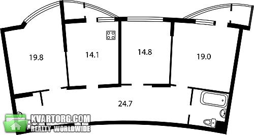 Sell 3-room apartment. Киев, Днепровская наб — photo 5