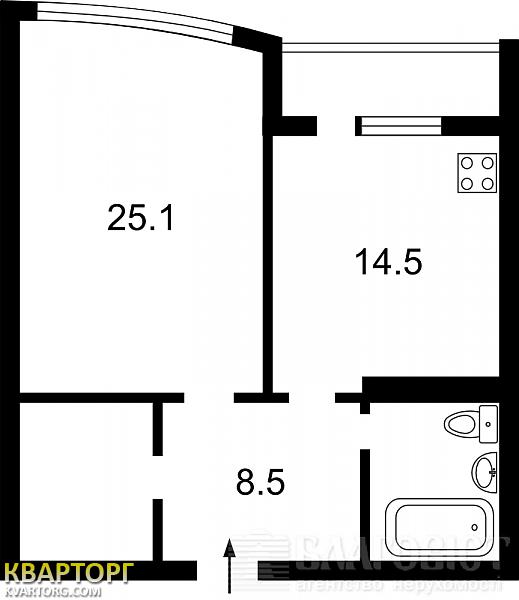 Sell 1-room apartment. Киев, Голосеевская — photo 2