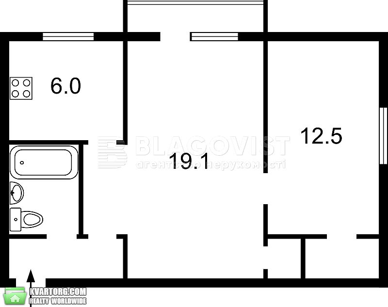 Sell 2-room apartment. Киев, Лаврская — photo 3