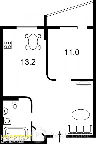 Sell 1-room apartment. Киев,  Шамрыло — photo 2
