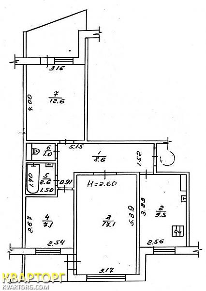 Sell 3-room apartment. Полтава, Богдана Хмельницкого — photo 2