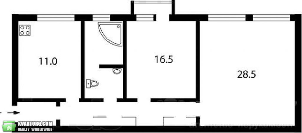 Sell 2-room apartment. Киев, Костельная — photo 2