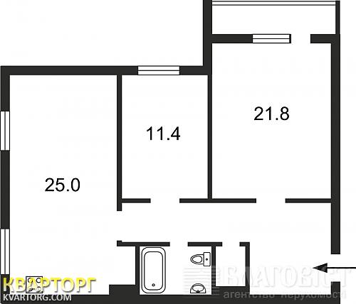 Sell 2-room apartment. Киев, Дарницкий бул — photo 3