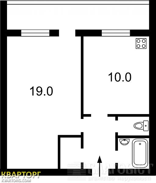 Sell 1-room apartment. Киев, Дубового — photo 2