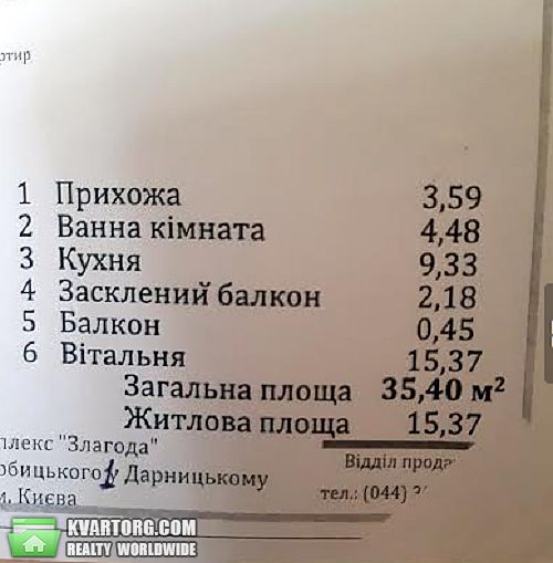 Sell 1-room apartment. Киев, Вербицкого — photo 3